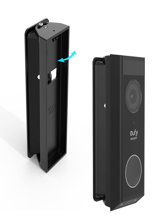 Holaca Doorbell Wall Mount for Eufy Security Video Doorbell E340, Adjustable 0 to 35 Degree Doorbell Angle Mount Plate Wedge Kit - Image 1